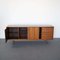 Sideboard in Walnut Wood with Metal Feet in the Style of George Nelson, 1960s 9