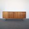 Sideboard in Walnut Wood with Metal Feet in the Style of George Nelson, 1960s 2