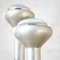 Model 1073 Floor Lamps in Anodized Aluminum and Metal by Gino Sarfatti for Arteluce, 1950s, Set of 3 3