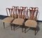 Chairs in the Style of Guglielmo Ulrich, 1940s, Set of 6, Image 2