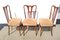 Chaises dans le Style de Guglielmo Ulrich, 1940s, Set de 6 5