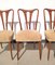 Chaises dans le Style de Guglielmo Ulrich, 1940s, Set de 6 3