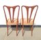 Chaises dans le Style de Guglielmo Ulrich, 1940s, Set de 6 2