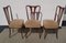 Chairs in the Style of Guglielmo Ulrich, 1940s, Set of 6 5