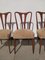 Chaises dans le Style de Guglielmo Ulrich, 1940s, Set de 6 7