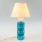 Scandinavian Glass and Brass Table Lamp by Carl Fagerlund for Orrefors, Sweden, 1960s 4
