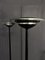 Black Lacquered Metal & Glass Lamps, 1980s, Set of 2 6