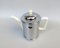 Coffee Making Set in Chrome-Plated Metal & Porcelain, 1950s, Set of 4, Image 6