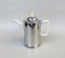 Coffee Making Set in Chrome-Plated Metal & Porcelain, 1950s, Set of 4, Image 4
