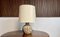 German Ceramic Table Lamp with Illuminated Lampstand from Hustadt Leuchten, 1960s, Image 14