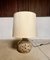 Lampada da tavolo in ceramica con portalampada illuminato di Hustadt Leuchten, Germania, anni '60, Immagine 5