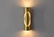 Mid-Century Modern Space Age Brass Sconce from Marca SL, 1970s 5