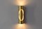 Mid-Century Modern Space Age Brass Sconce from Marca SL, 1970s, Image 5