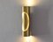 Mid-Century Modern Space Age Brass Sconce from Marca SL, 1970s, Image 8