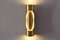 Mid-Century Modern Space Age Brass Sconce from Marca SL, 1970s 7