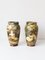 Barbotine Vases by Theodore Lefront, Set of 2 1