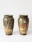 Barbotine Vases by Theodore Lefront, Set of 2 3
