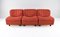 9000 Modular Lounge Chairs or Sofa by Tito Agnoli for Arflex, Italy, 1970s, Set of 3 2