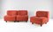 9000 Modular Lounge Chairs or Sofa by Tito Agnoli for Arflex, Italy, 1970s, Set of 3 3