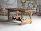 Italian Baroque Revival Trestle Table 3