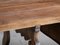 Italian Baroque Revival Trestle Table 6