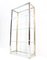 Hollywood Regency Italian Etagere in Chrome and Brass by Renato Zevi, 1970s 4