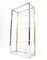 Hollywood Regency Italian Etagere in Chrome and Brass by Renato Zevi, 1970s, Image 4