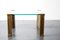 Vintage Golden Coffee Table by Peter Ghyczy, 1970s, Image 2