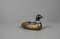 Egyptian Duck With Ceramic, Brass and Enamel Bowl, 1970s, Image 2