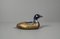 Egyptian Duck With Ceramic, Brass and Enamel Bowl, 1970s 1