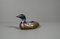 Egyptian Duck With Ceramic, Brass and Enamel Bowl, 1970s 10