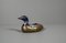 Egyptian Duck With Ceramic, Brass and Enamel Bowl, 1970s, Image 10