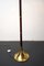 Vintage German Bamboo Floor Lamp With Golden Tulip Foot, 1970s 16