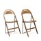 Swedish Folding Chairs by C.A. Buffington for Gemla, 1950s, Set of 2 3
