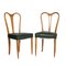 Mid-Century Leather Chairs by Ico Parisi for Fratelli Rizzi, Set of 2 3
