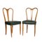 Mid-Century Leather Chairs by Ico Parisi for Fratelli Rizzi, Set of 2, Image 3
