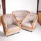 Living Room Set with Bench & Armchairs from Vivai del sud, 1970s, Set of 3 1