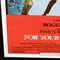 Affiche James Bond For Your Eyes Only, 1980s 7