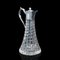 Vintage Late 20th Century English Cut Glass Claret Jug 1