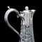 Vintage Late 20th Century English Cut Glass Claret Jug, Image 8