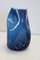 Vintage Italian Blue Vase in Murano Art Glass, 1970s 8