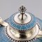 19th Century Norwegian Solid Silver & Enamel Tea Service by Marius Hammer, 1890s, Set of 17 38