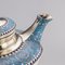 19th Century Norwegian Solid Silver & Enamel Tea Service by Marius Hammer, 1890s, Set of 17 36