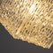 Lampadario a 4 luci con cubi in vetro, metallo cromato e struttura geometrica di Gaetano Sciolari per Stilnovo, Italia, Immagine 9
