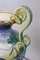 Large Antique Majolica Hand Painted Vase, 1880, Image 5