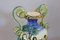 Large Antique Majolica Hand Painted Vase, 1880, Image 11