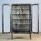 Vintage Glass & Iron Medical Cabinet, 1970s 4