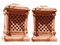 Mediterranean Ceramic Wall Sconces., Set of 2, Image 1