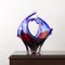 Large Polychrome Vessel in Sommerso Murano Crystal from CCC Venice, 1960s, Image 5
