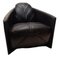 Leder und Stahl Eclipse Chair von Andrew Martin, London 7